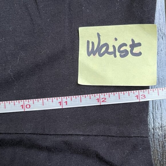 Boden Dress Womens 4 R Black Bell Sleeve Scoop Neck Miriam Stretch Jersey Y2K - Picture 8 of 10